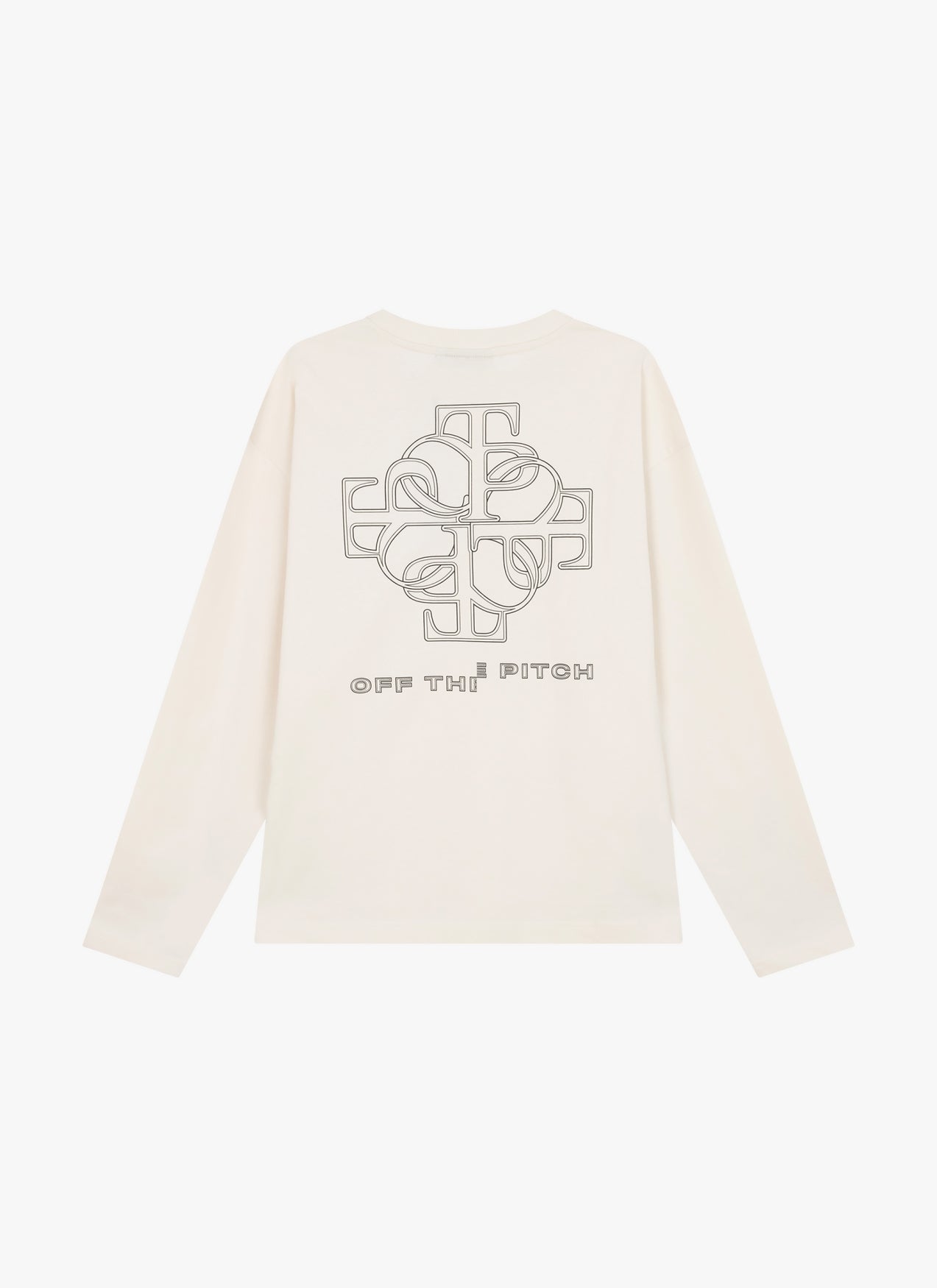 Locket Long Sleeved Tee Off White