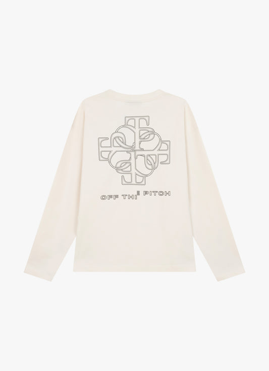 Locket Long Sleeved Tee Off White