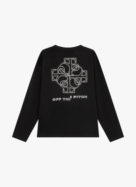 Locket Long Sleeved Tee Black
