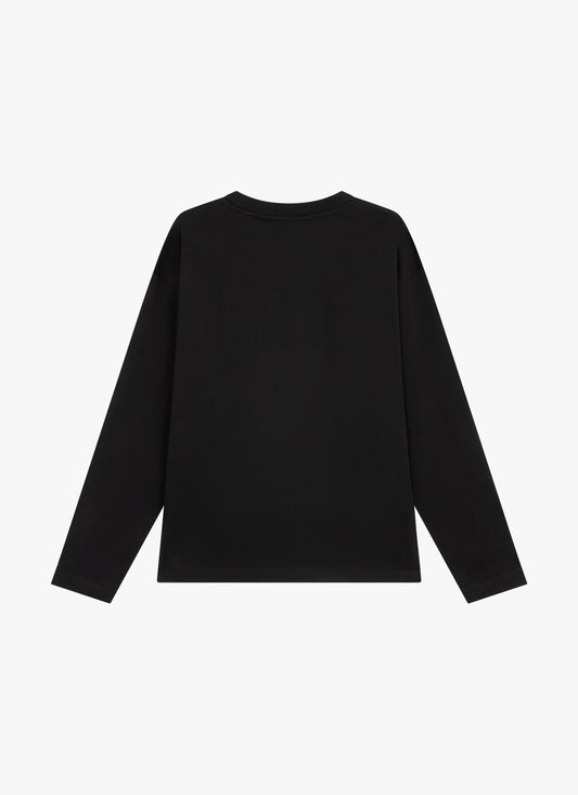 Vas Long Sleeved Tee Black