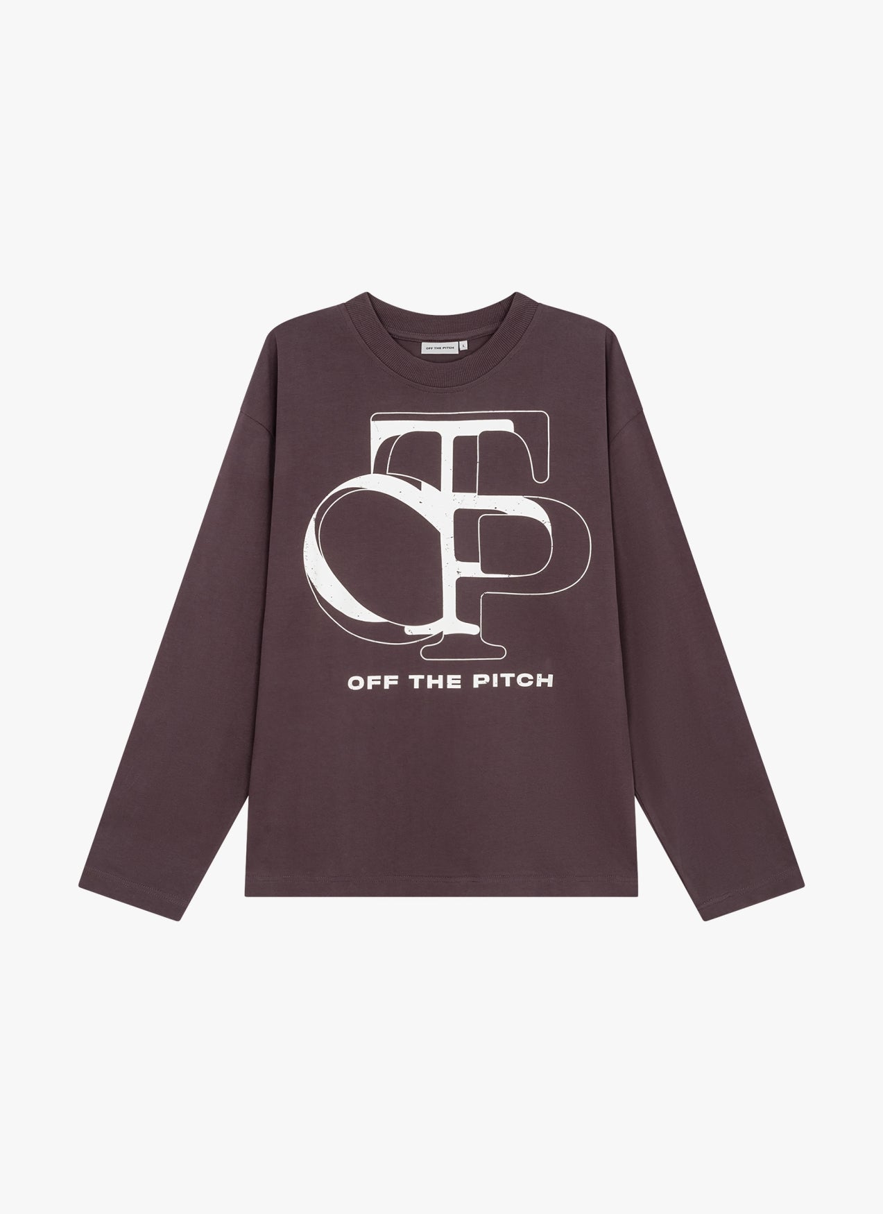 Vas Long Sleeved Tee Dark Eggplant