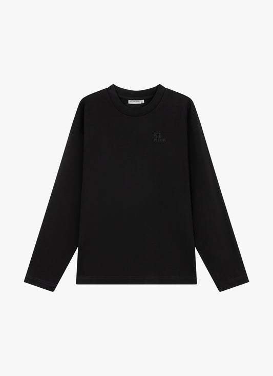 Rope Flow Long Sleeved Tee Black