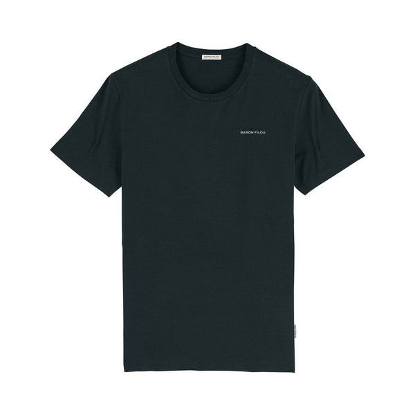 Organic Backprint T-shirt Filou Black-Baron Filou-Mansion Clothing