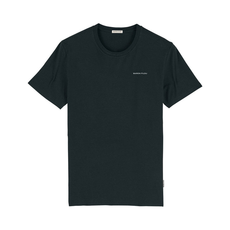 Organic Backprint T-shirt Filou Black