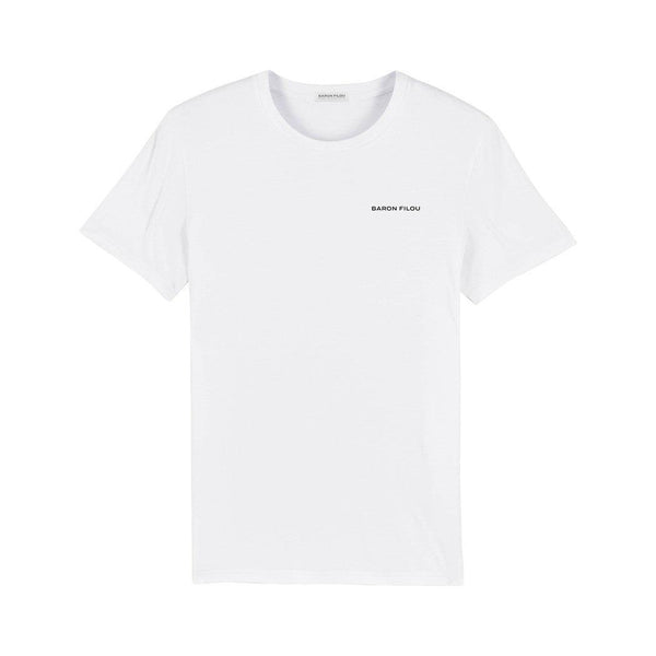 Organic Backprint T-shirt Filou White-Baron Filou-Mansion Clothing