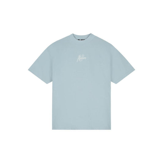 Oversized Striped Signature T-Shirt Ice Blue