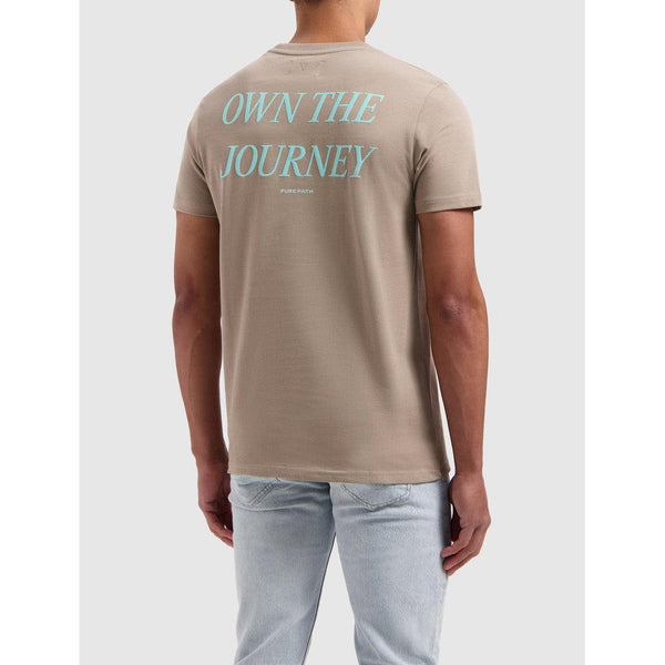 Own The Journey T-shirt - Taupe