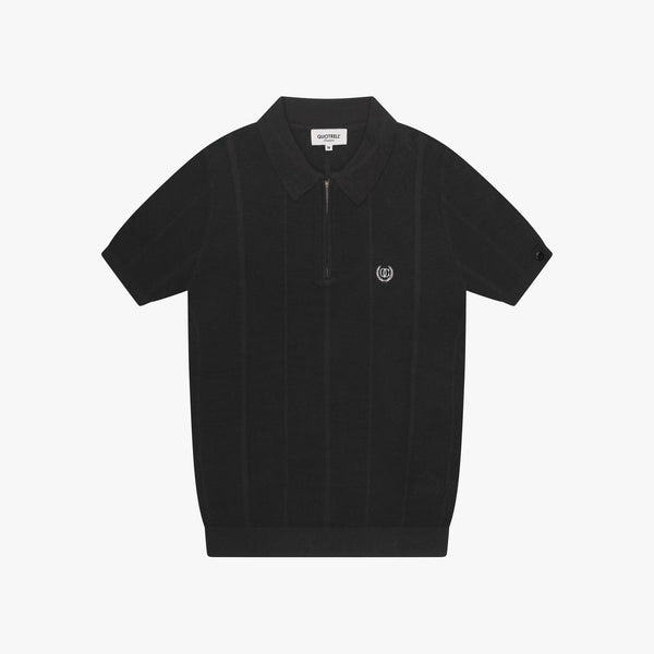 PO03332 BLACK/WHITE-Quotrell-Mansion Clothing