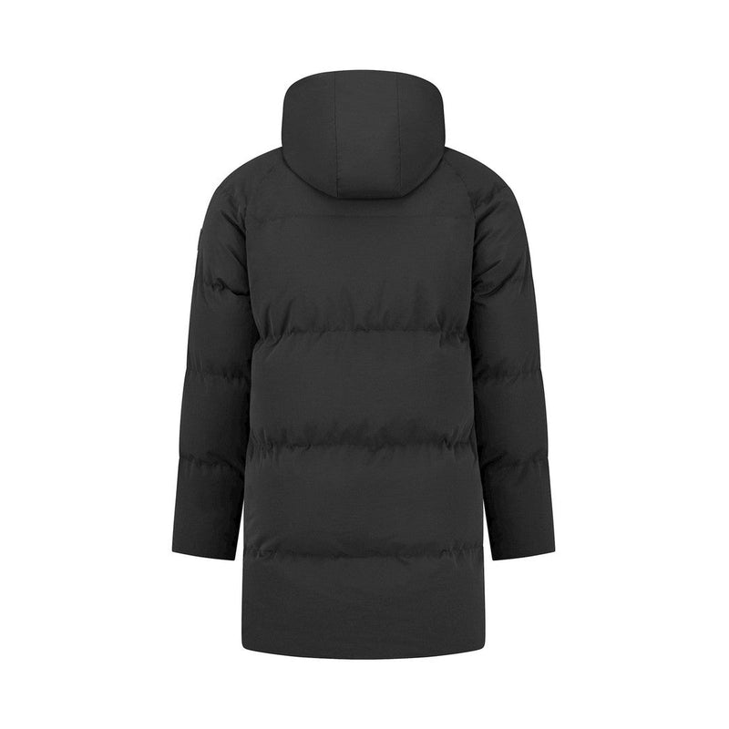 Padded Puffer Coat-Purewhite-Mansion Clothing