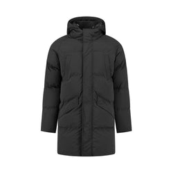 Padded Puffer Coat-Purewhite-Mansion Clothing