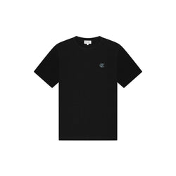 Padua T-shirt Black/Ocean Blue-Quotrell-Mansion Clothing