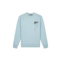 Painter Sweater Light Blue-Malelions-Mansion Clothing