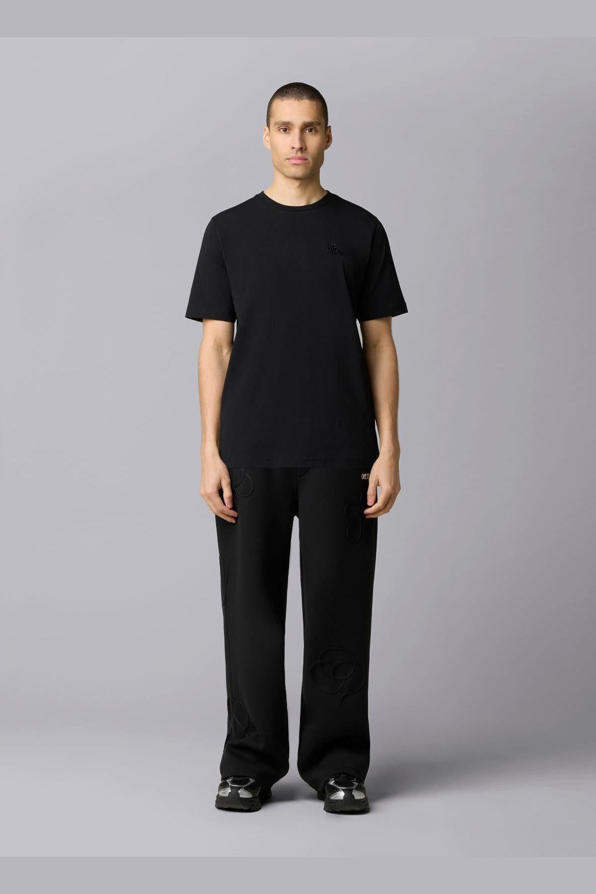 Palm Oversized Tee Black