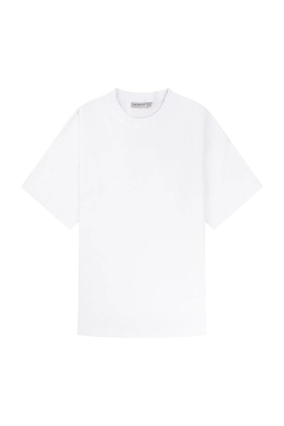 Palm Oversized Tee White