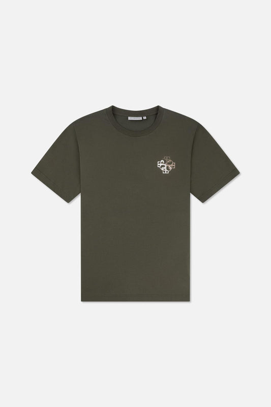 Pendant Regular Fit Tee Dark Olive