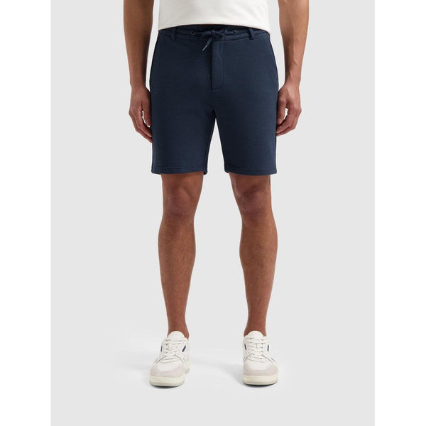 Piqué Shorts - Navy-Pure Path-Mansion Clothing