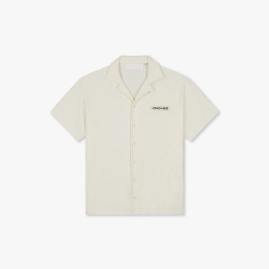 Plisse Shirt Off-White
