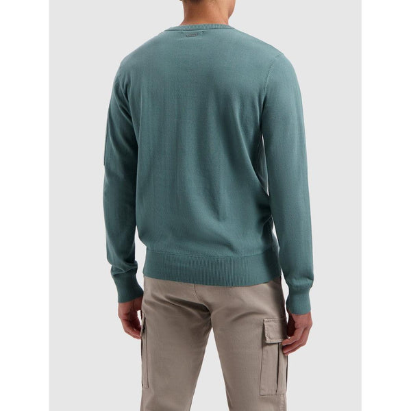 Pocket Sleeve Knitwear Sweater - Faded Green