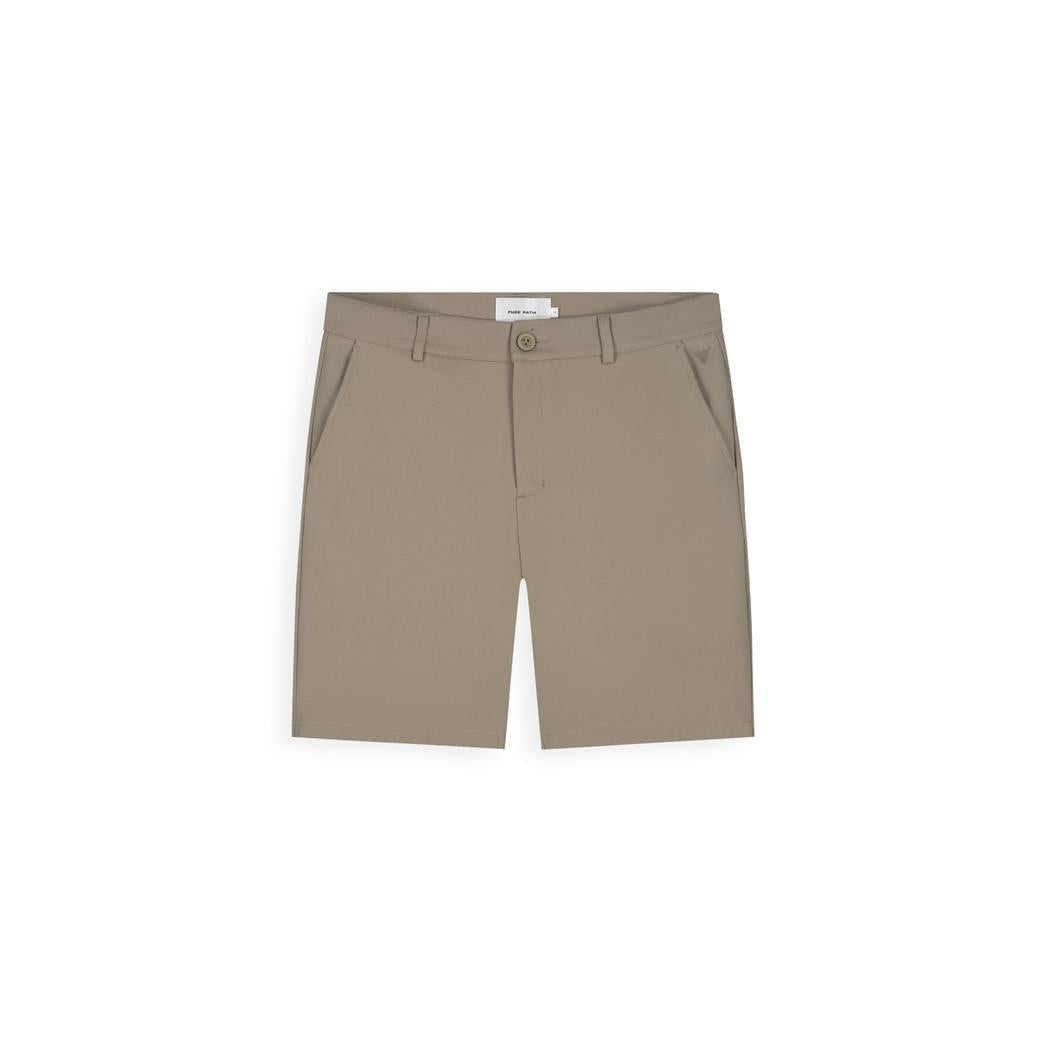 Punta Shorts Taupe-Pure Path-Mansion Clothing