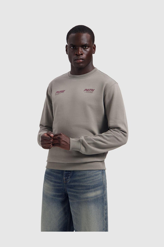 Pure Sweater Taupe-Pure Path-Mansion Clothing