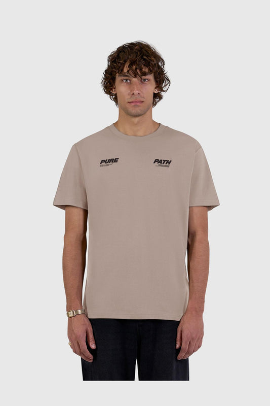 Pure T-shirt Taupe
