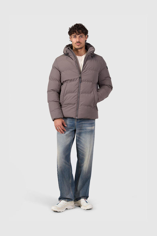 Quilted Jacket Sand-Pure Path-Mansion Clothing