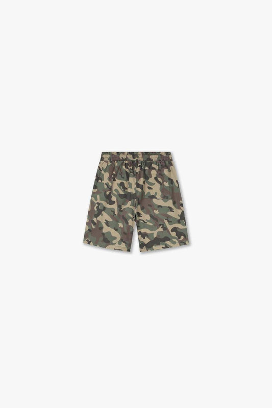 Relaxed Fit Cargo Shorts Camouflage