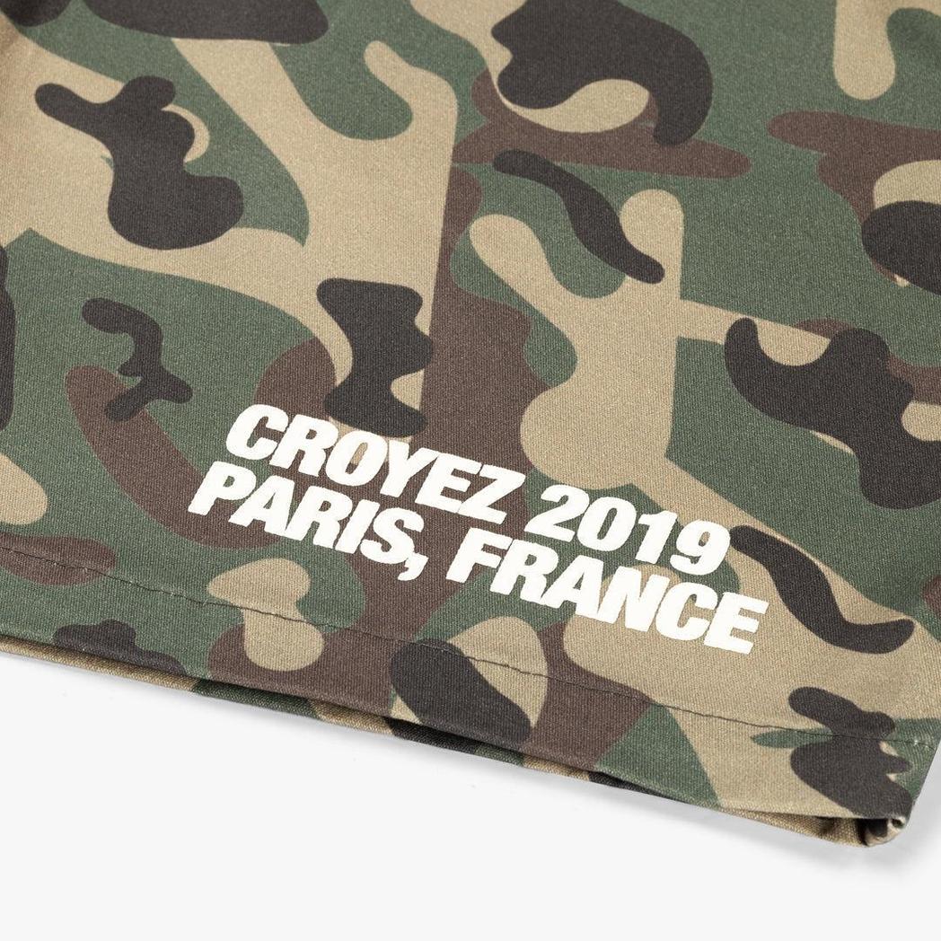Relaxed Fit Cargo Shorts Camouflage