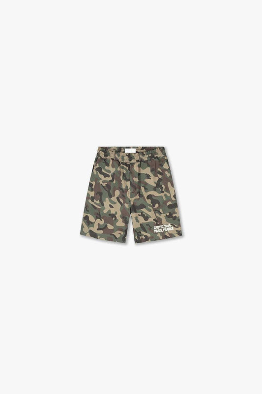 Relaxed Fit Cargo Shorts Camouflage