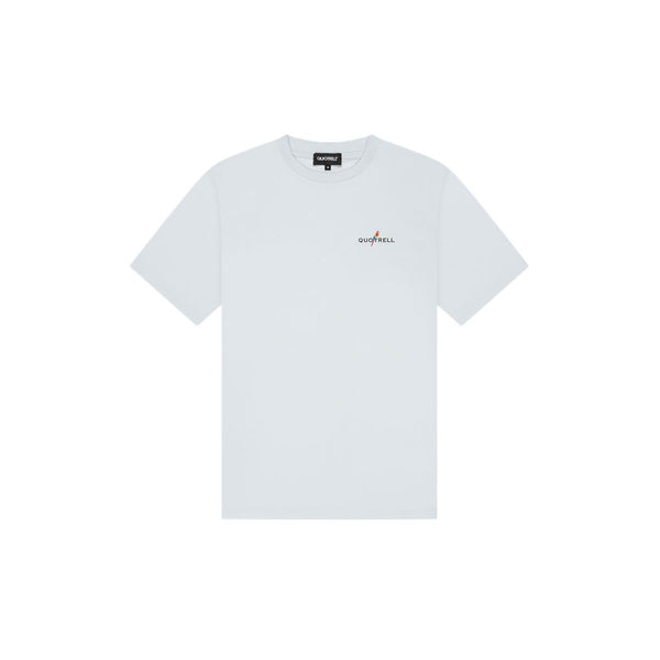 Resort T-shirt Light Blue/Black-Quotrell-Mansion Clothing