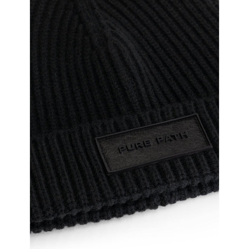 Ribbed Beanie Black