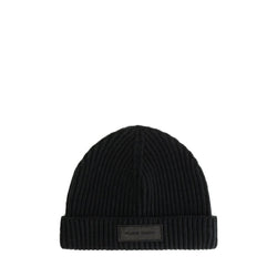 Ribbed Beanie Black
