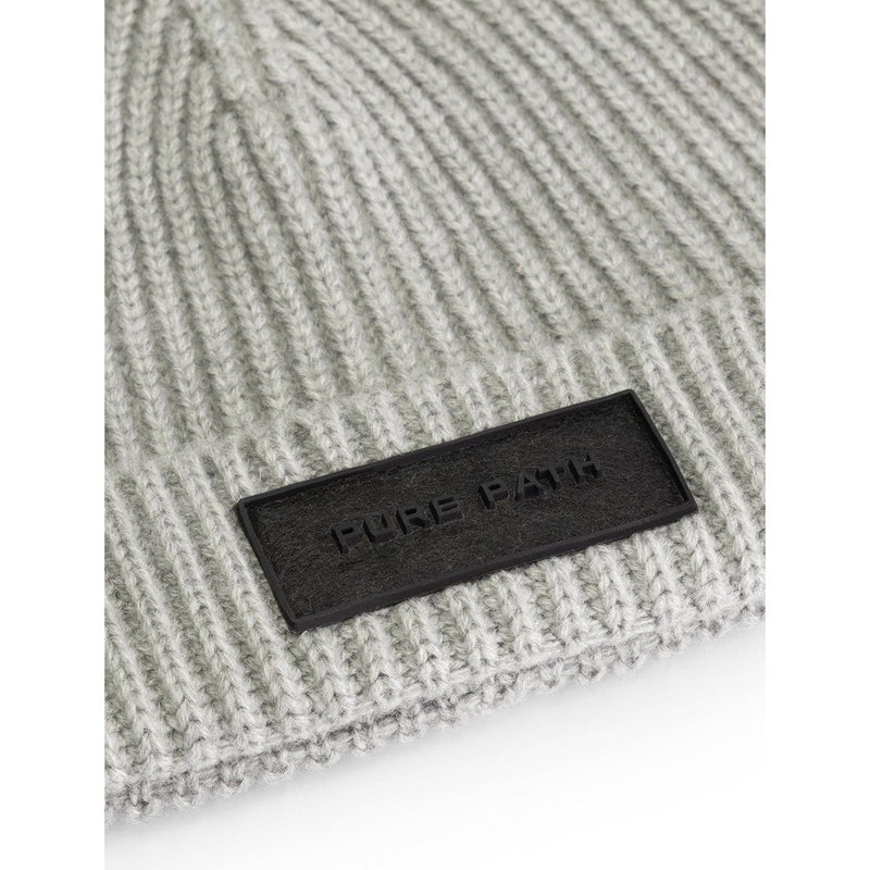 Ribbed Beanie Grey