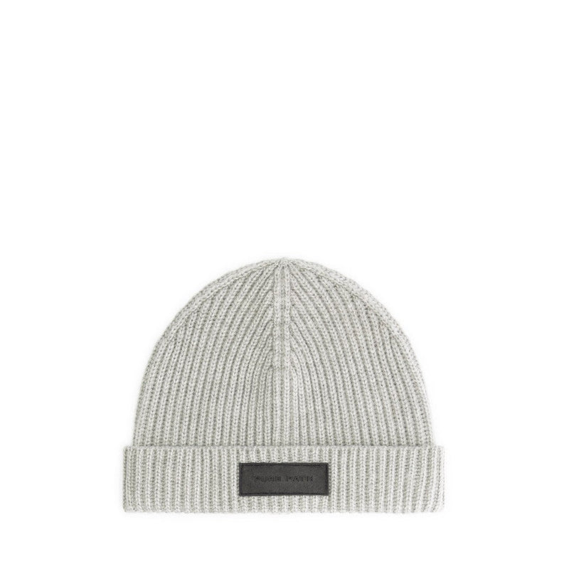 Ribbed Beanie Grey