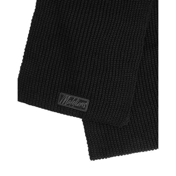 Ribbed Logo Scarf