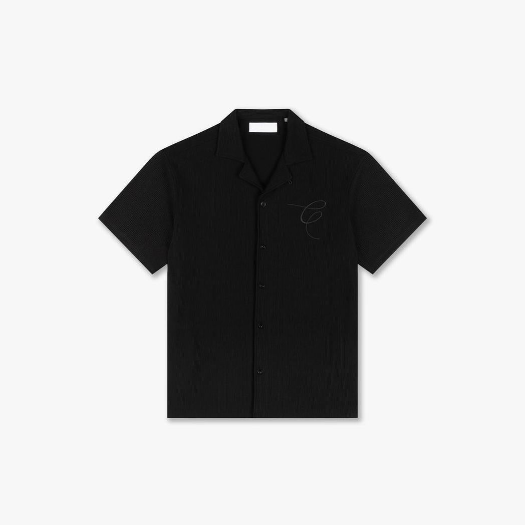 Ribbed Shirt Black
