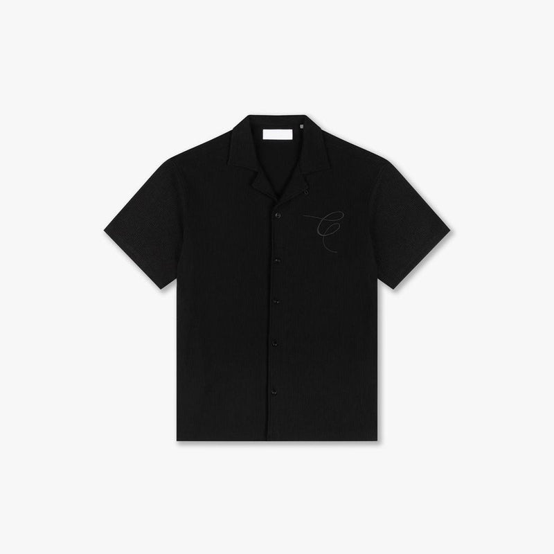 Ribbed Shirt Black