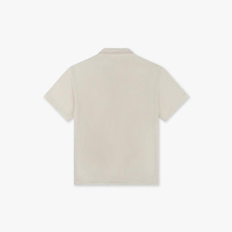 Ribbed Shirt Off-White-CROYEZ-Mansion Clothing