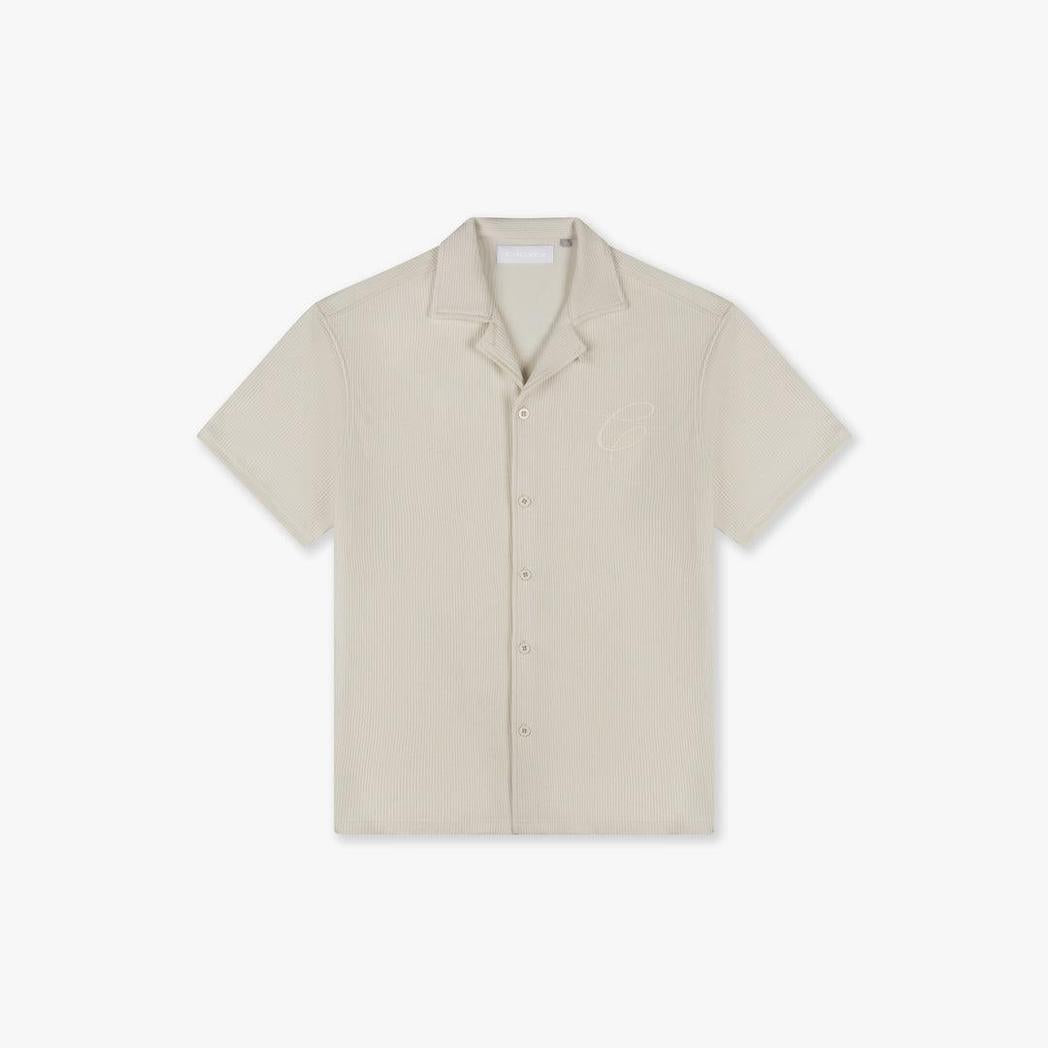Ribbed Shirt Off-White