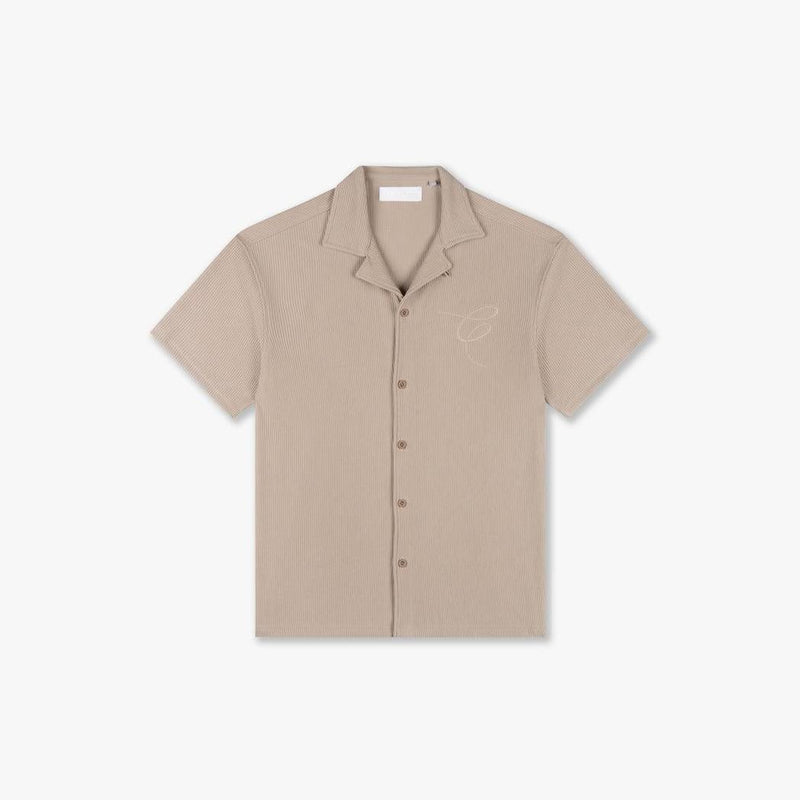 Ribbed Shirt Sand