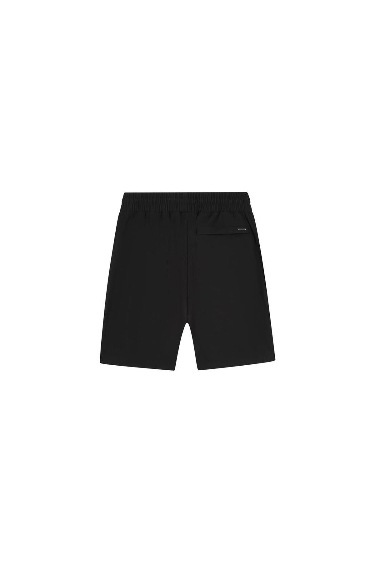 Ribbed Shorts Black
