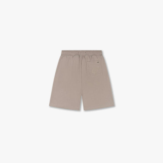 Ribbed Shorts Sand