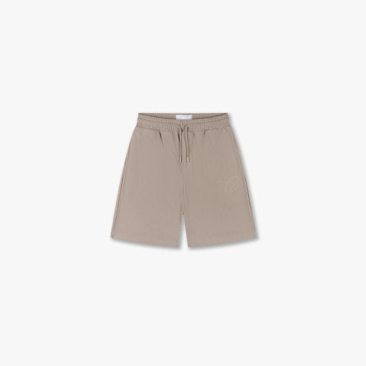 Ribbed Shorts Sand