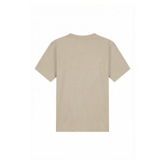 Ribbed T-Shirt Light Taupe-Malelions-Mansion Clothing