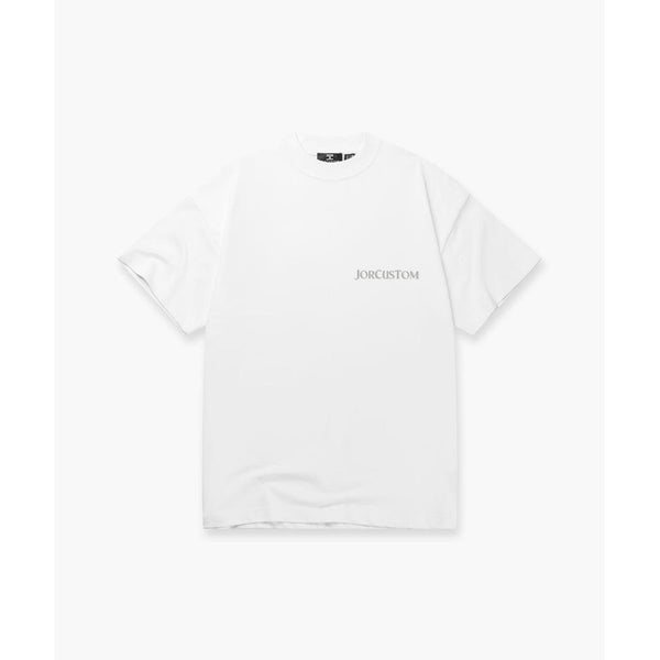 Ribbon Loose Fit T-shirt White/Grey