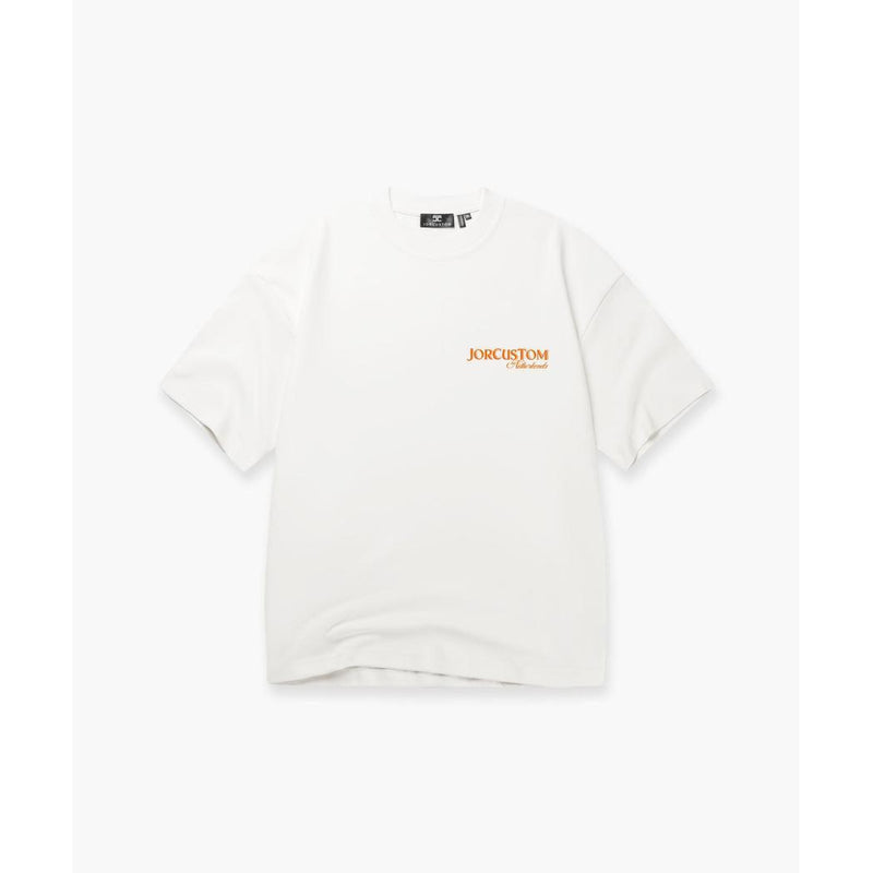 Ribbon Loose fit White / Orange