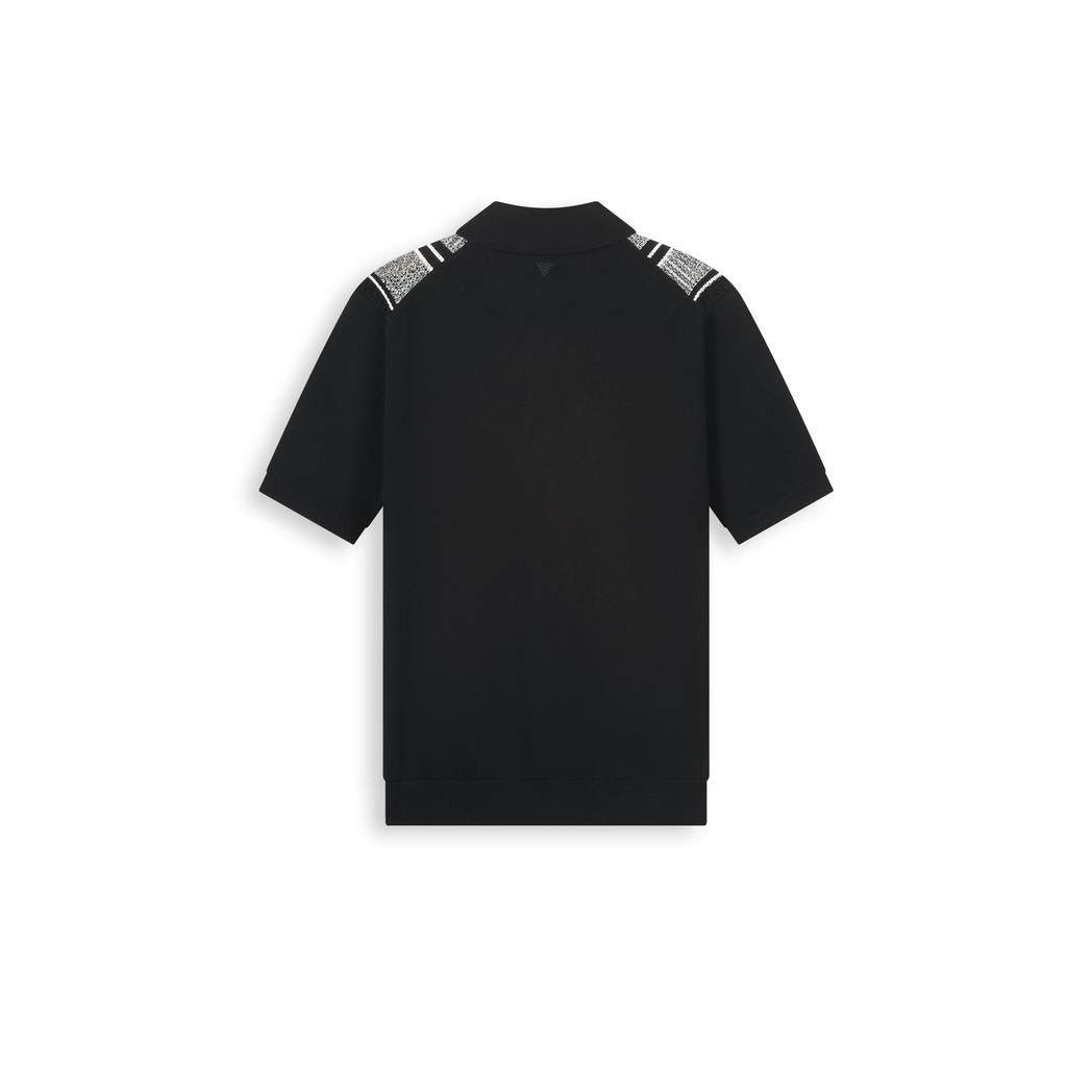 Ripley Knitted Shirt Black-Pure Path-Mansion Clothing