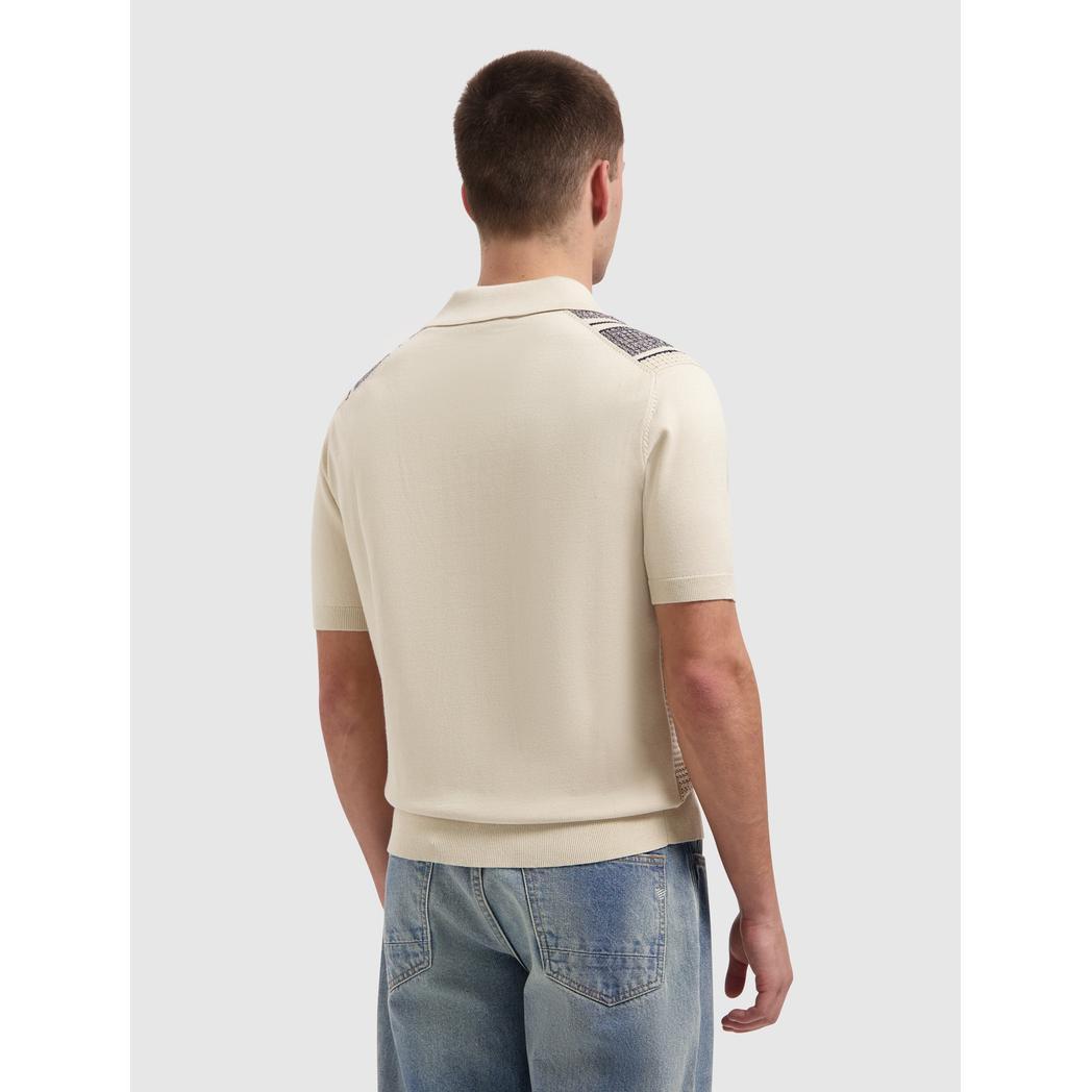 Ripley Knitted Shirt Ecru-Pure Path-Mansion Clothing
