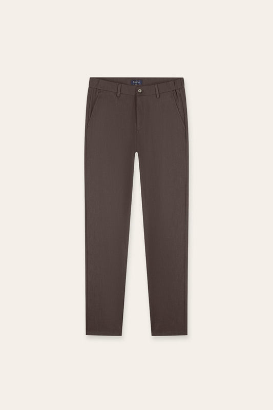 Riviera Pantalon Brown-TriaD'oro-Mansion Clothing