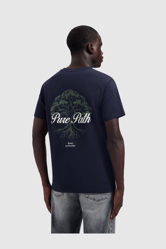 Rooted Tree T-shirt Dark Navy